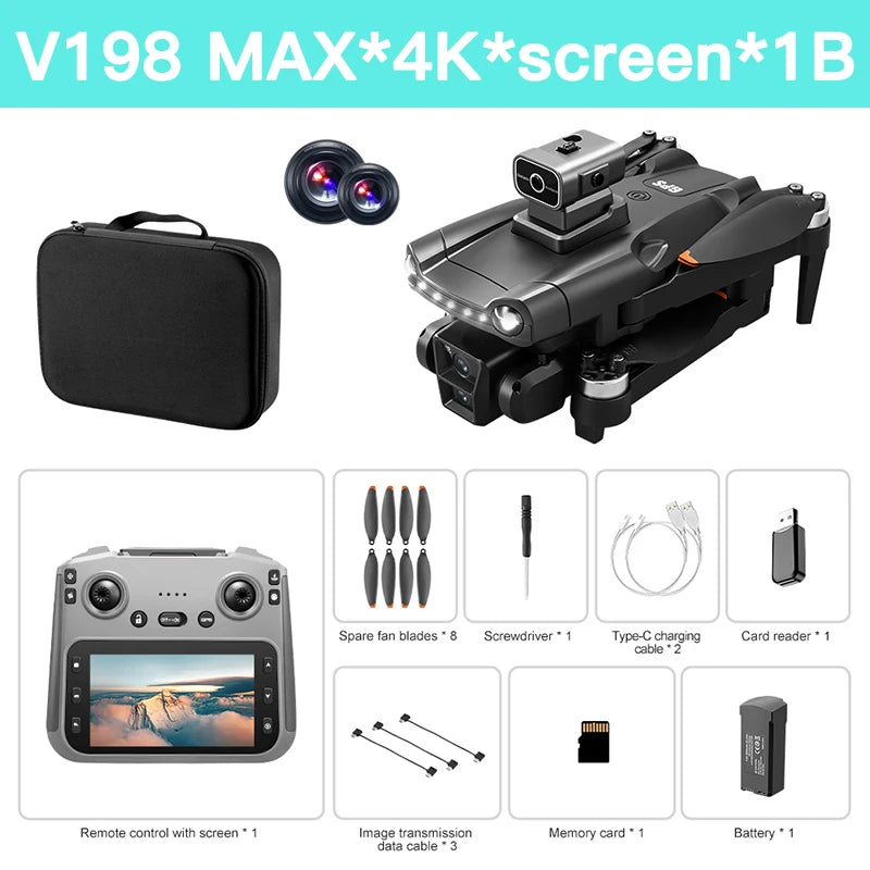 Xiaomi Mijia V198 MAX GPS Drone 8K