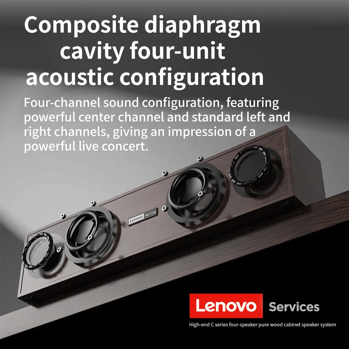 Lenovo C02 Multimedia Speaker Bluetooth Speaker Subwoofer