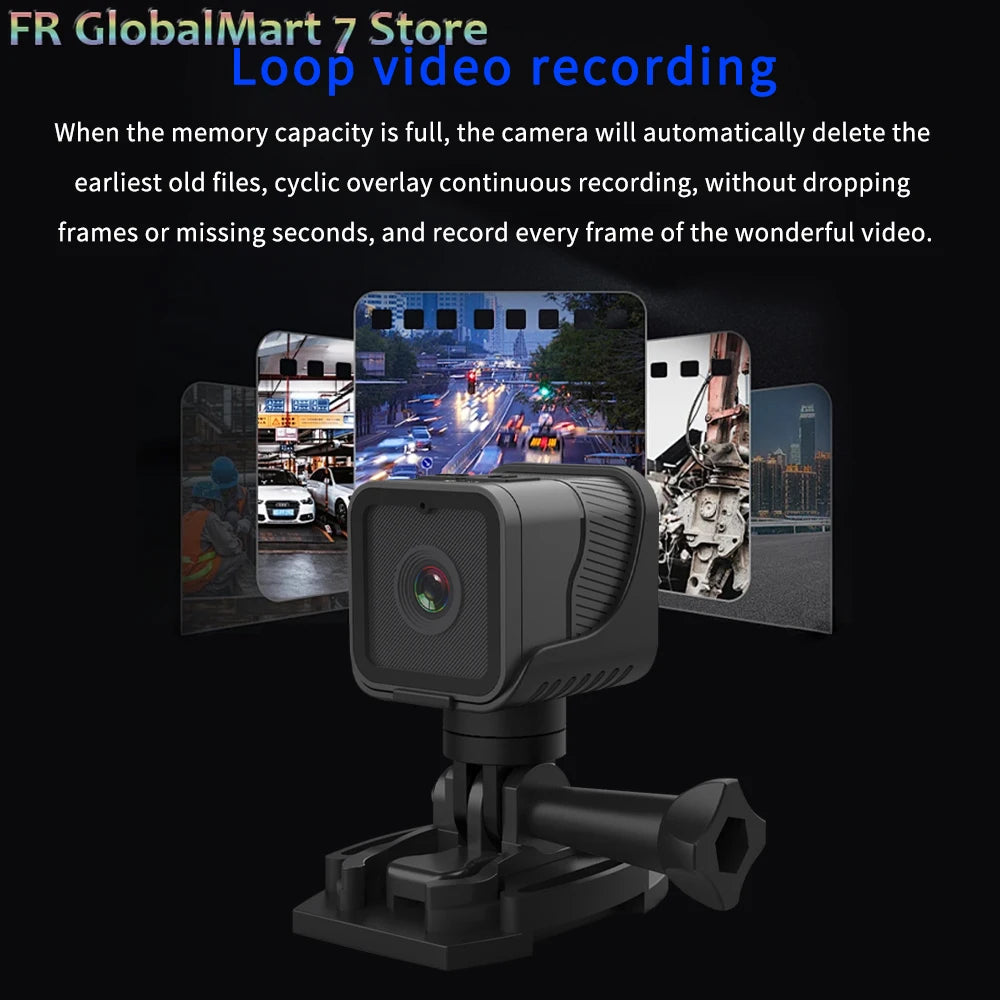 Mini Sport DV Action Camera HD 1080P Bike Motorcycle Helmet Camera Outdoor Video DVR Audio Recorder Dash Cam for Car Bicycle