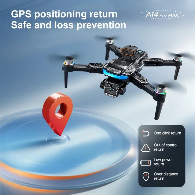 Xiaomi A14Pro Max Drone 8K HD Three Camera