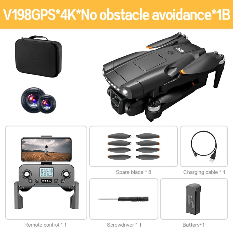 Xiaomi Mijia V198 MAX GPS Drone 8K