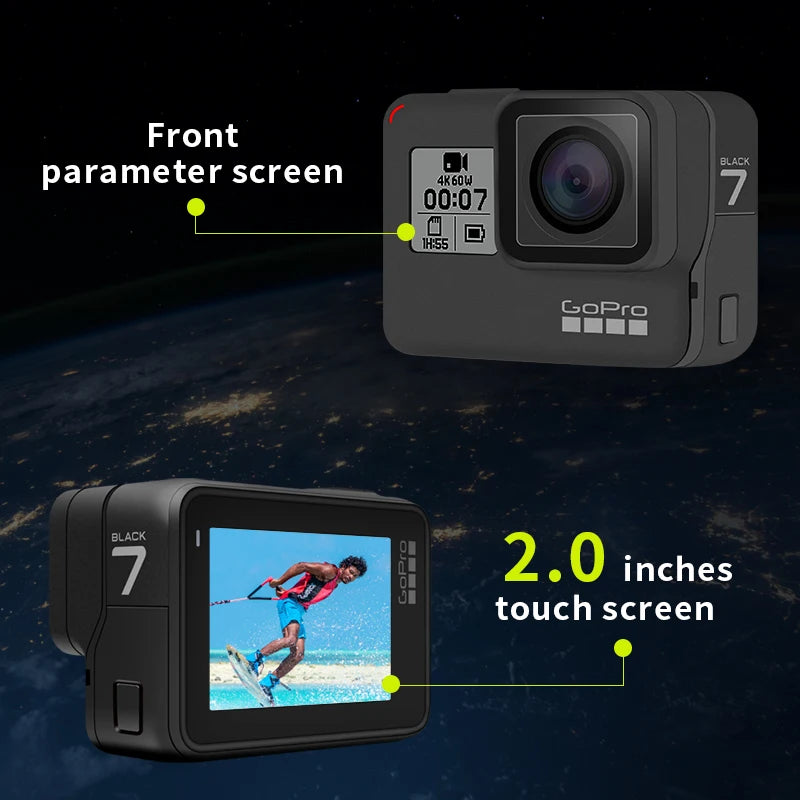 GoPro HERO7 Black Action camera go pro hero 7 black original camera 4k ultra hd photography professional Sports Camera