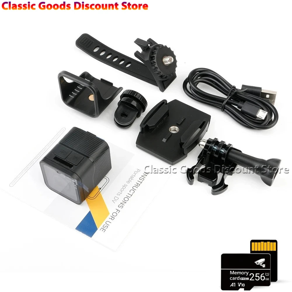 Mini Sport DV Action Camera HD 1080P Bike Motorcycle Helmet Camera Outdoor Video DVR Audio Recorder Dash Cam for Car Bicycle