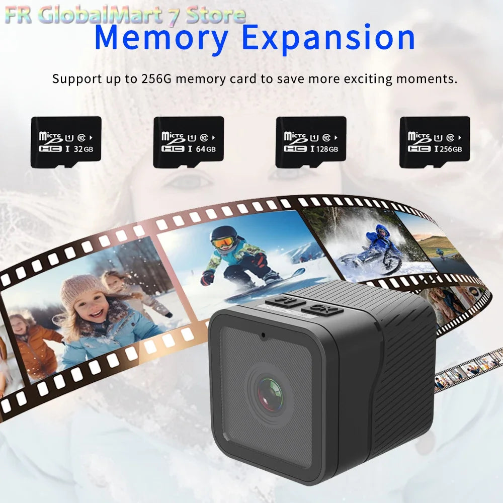 Mini Sport DV Action Camera HD 1080P Bike Motorcycle Helmet Camera Outdoor Video DVR Audio Recorder Dash Cam for Car Bicycle