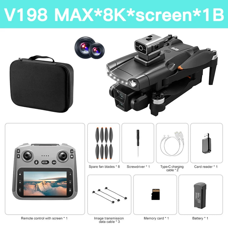 Xiaomi Mijia V198 MAX GPS Drone 8K