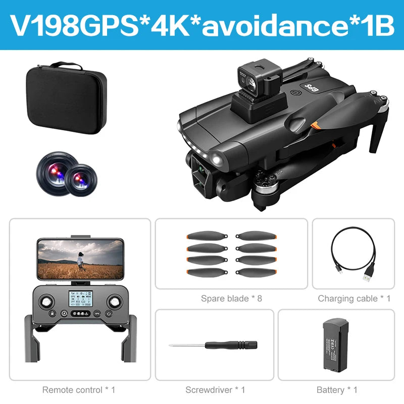 Xiaomi Mijia V198 MAX GPS Drone 8K
