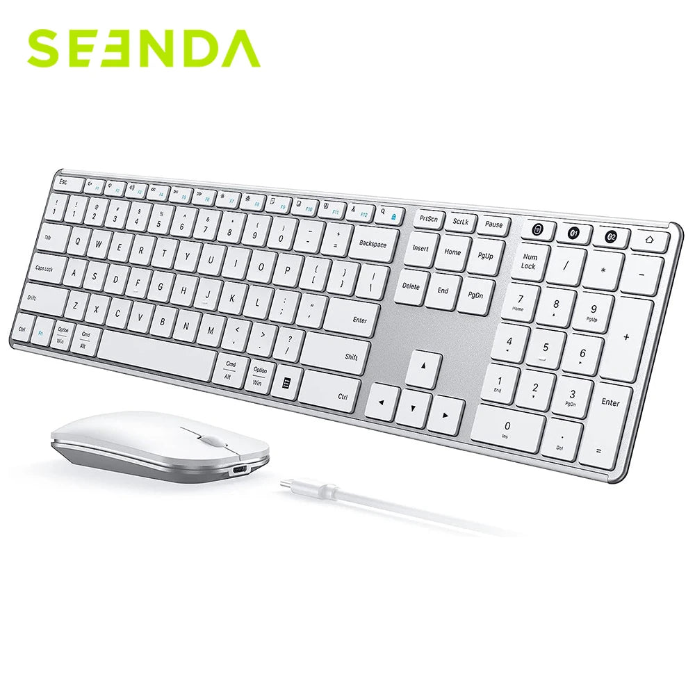 Seenda Wireless Bluetooth Keyboard and Mouse Combo