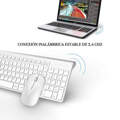 Russian version 2.4g wireless keyboard and mouse