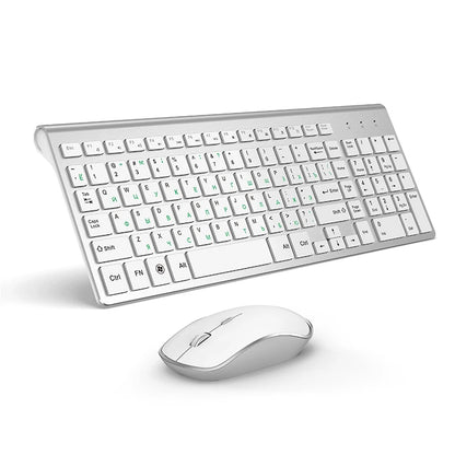 Russian version 2.4g wireless keyboard and mouse