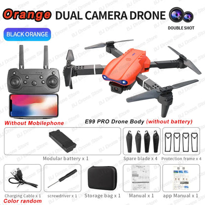 2024 E99Pro RC Drone 4K Professinal With 1080P Wide Angle