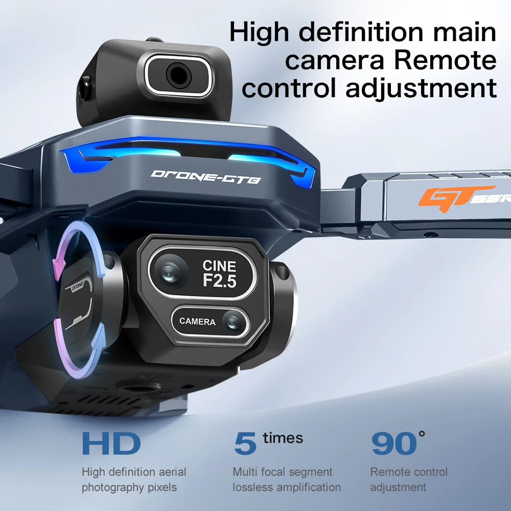 For Genuine GT8 Drone 8K Professional Dual Camera GPS