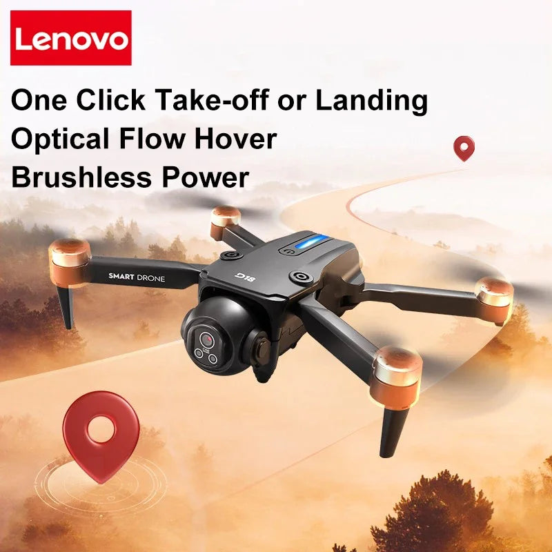 Lenovo D18 Drone 8K Aerial HD Dual-Camera Intelligent Obstacle