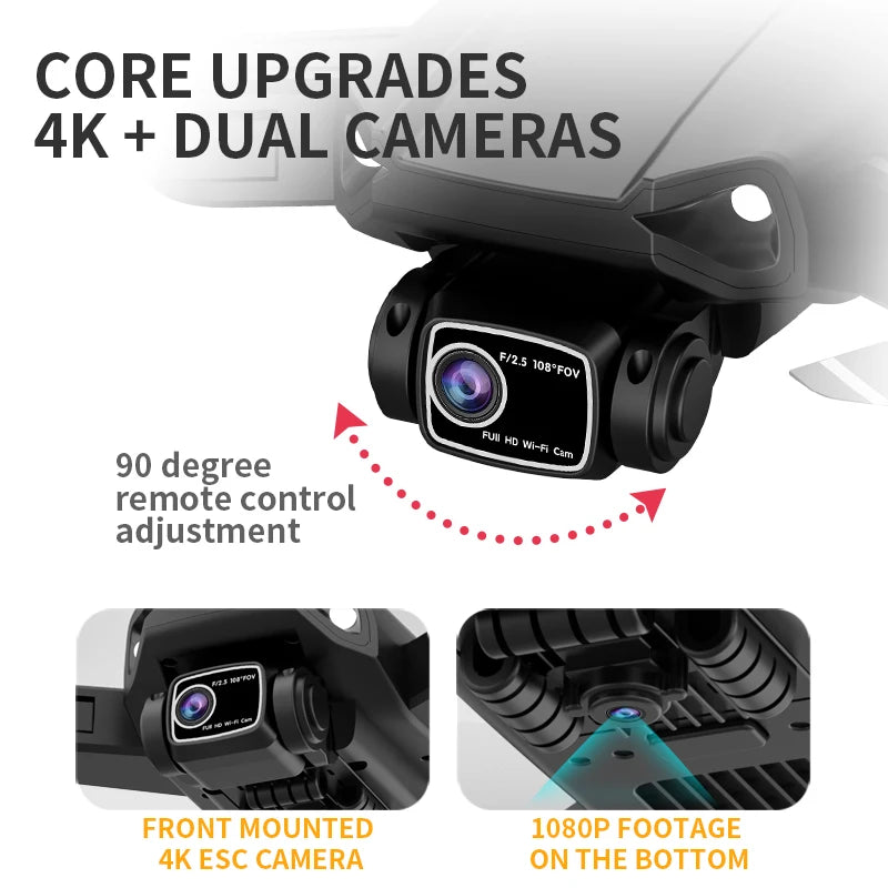 LYZRC Official L900 PRO SE Brushless Motor GPS 4K Professional Drone