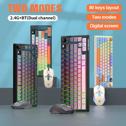 XUNSVFOX K920 Bluetooth Wireless Keyboard Mouse