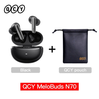 QCY MeloBuds N70 Adaptive ANC Wireless Earbuds Bluetooth