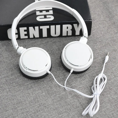 Universal Headphone Over Ear Foldable Wired Earphones HiFi Stereo Sound