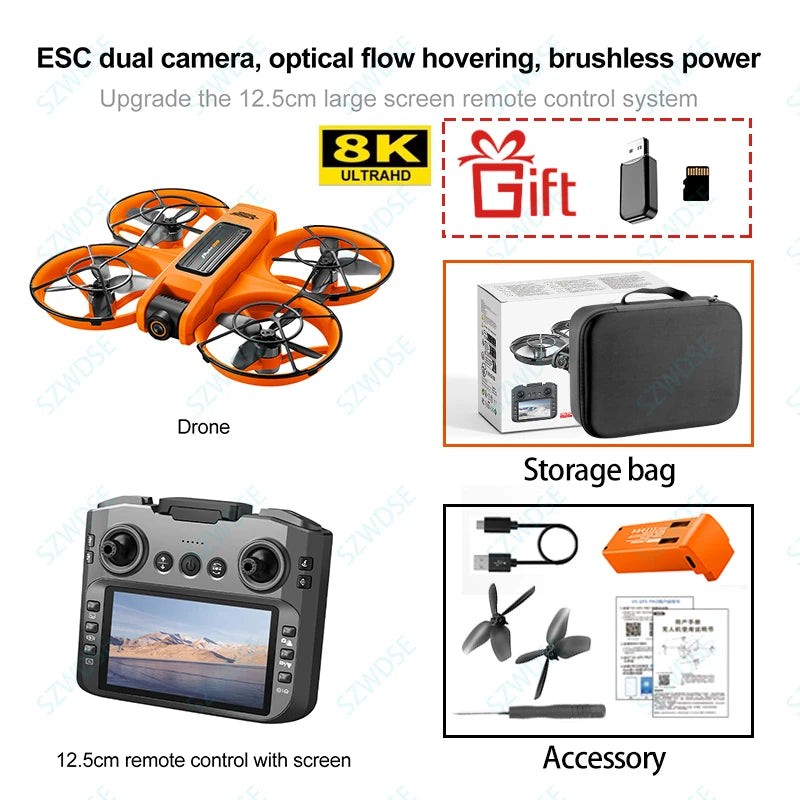 New S156 Quadcopter Aircraft Drone 8K Professional Camera Drone