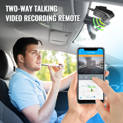 Jimiiot JC400P 4G Dual Dash Cams with Live Video Car Camera