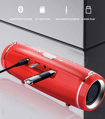 200W Peak Power Portable Bluetooth Speaker IPX7 Waterproof