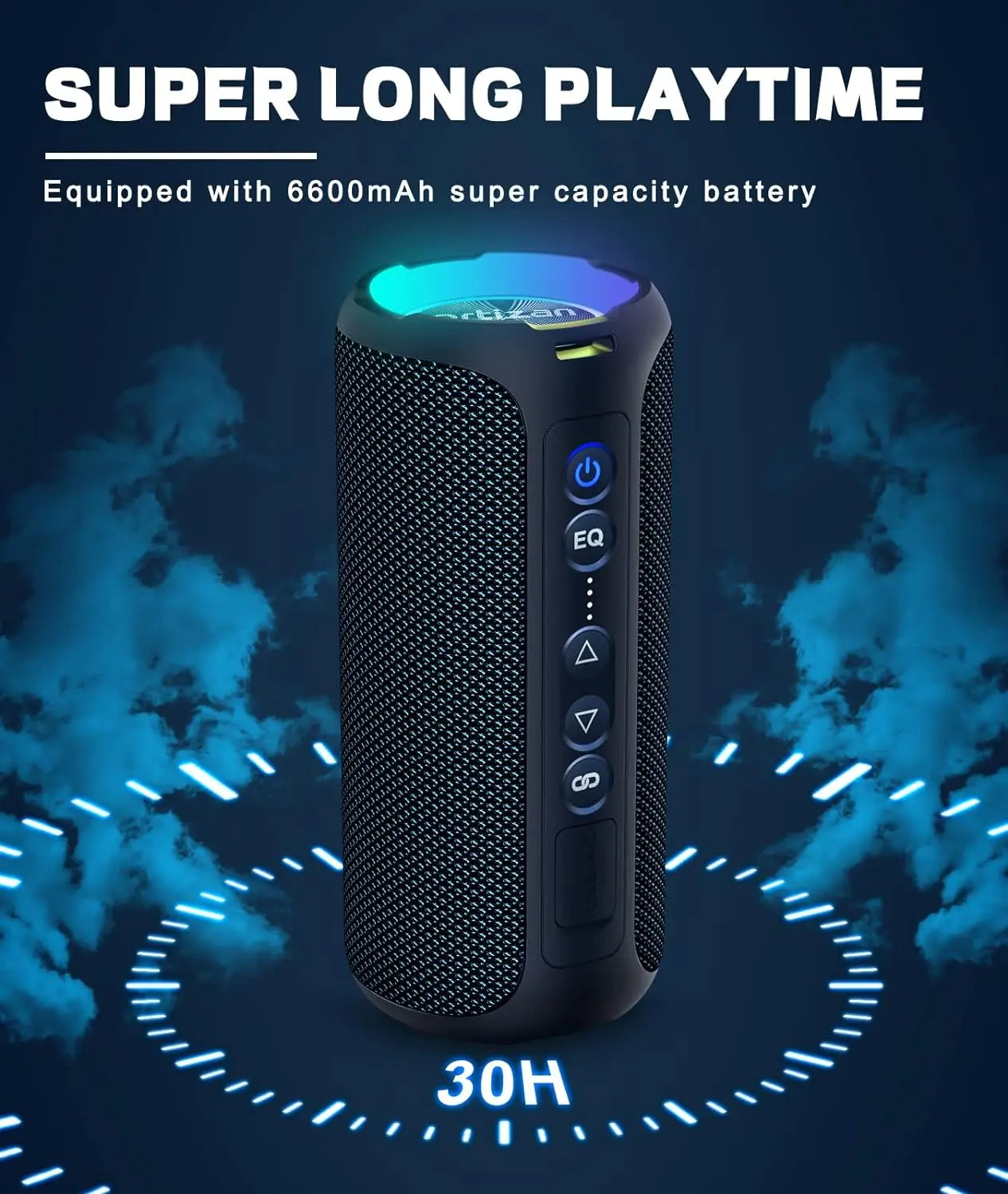 Ortizan X8 Pro Bluetooth Speaker Portable with 40W