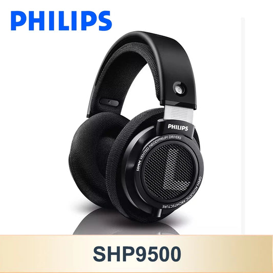 Philips Original SHP9500 Wired Headphones HiFi Stereo HD Mic