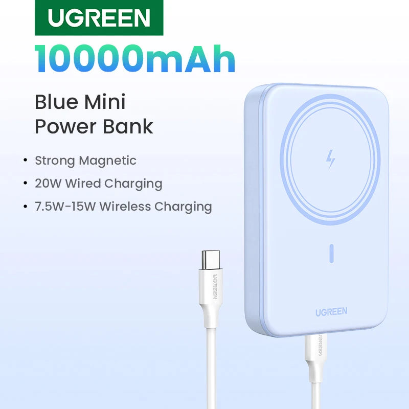UGREEN PD20W Power Bank Magnetic 10000mAh Portable Wireless