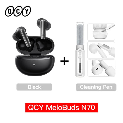 QCY MeloBuds N70 Adaptive ANC Wireless Earbuds Bluetooth
