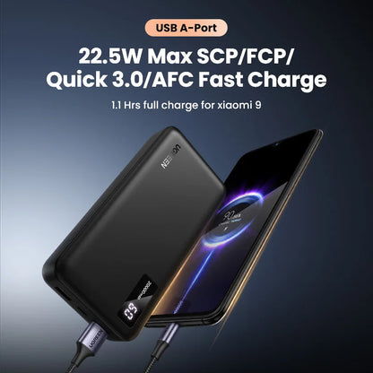 UGREEN 20000mAh PD 20W Power Bank Fast Charge Portable