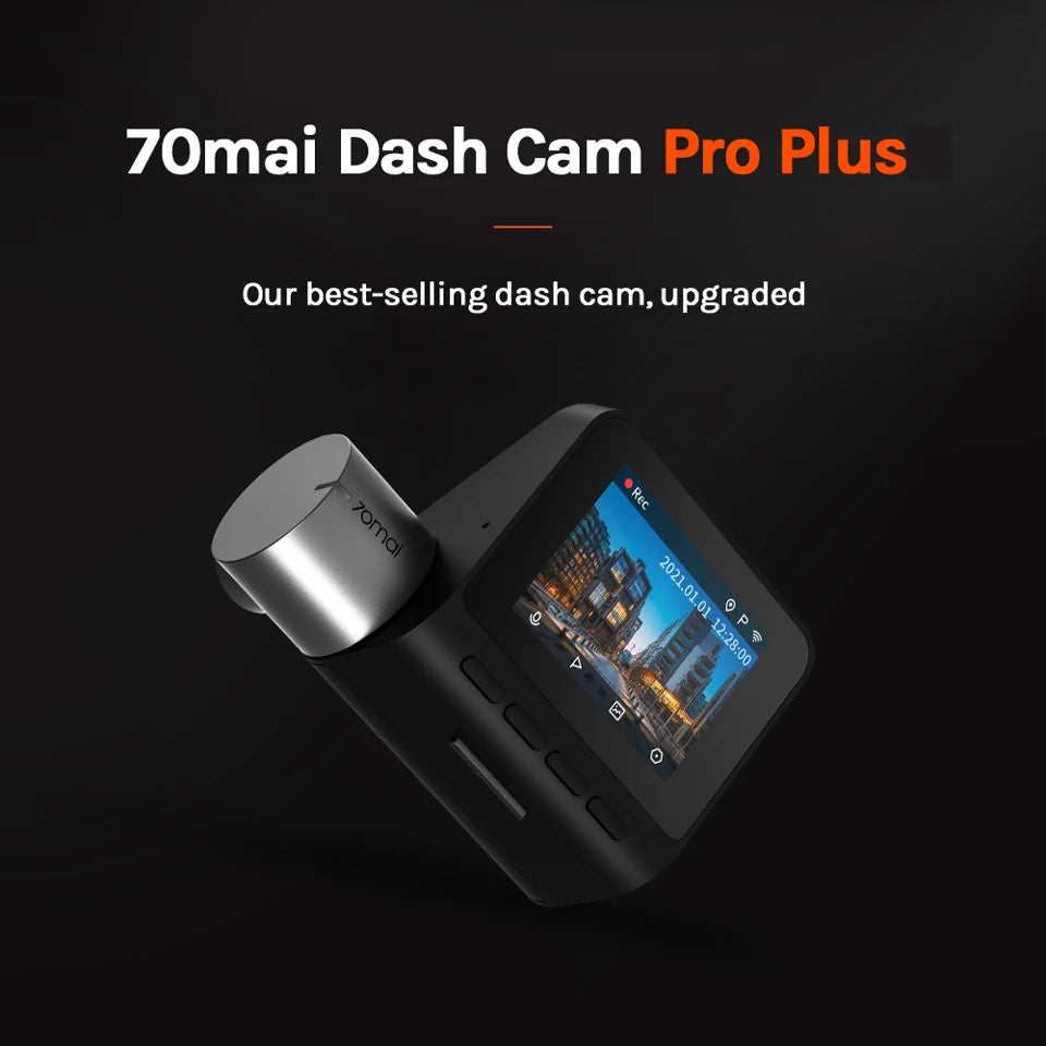 70mai Dash Cam Pro Plus A500S 1944P ADAS GPS Camera