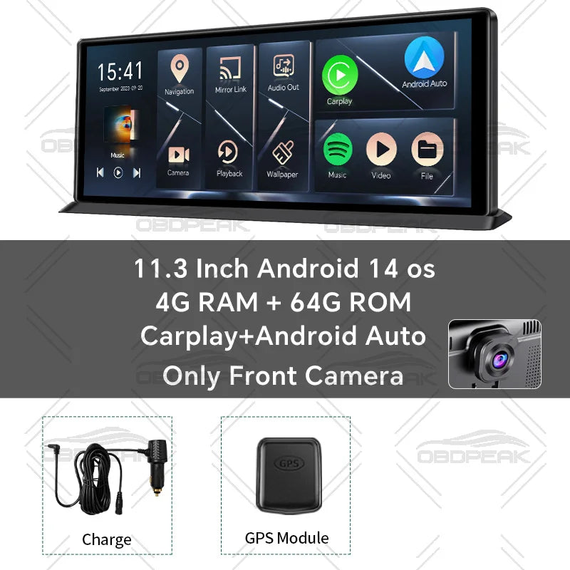 K60 Pro 11.3" 4G+64G WIFI Android 14 AI Screen GPS