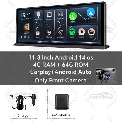 K60 Pro 11.3" 4G+64G WIFI Android 14 AI Screen GPS