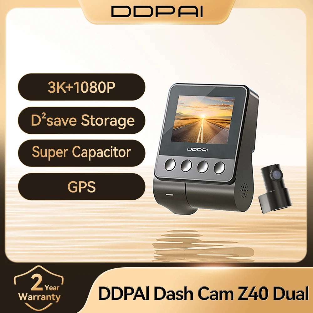 DDPAI Z40 Dash Cam Car Camera Recorder Sony