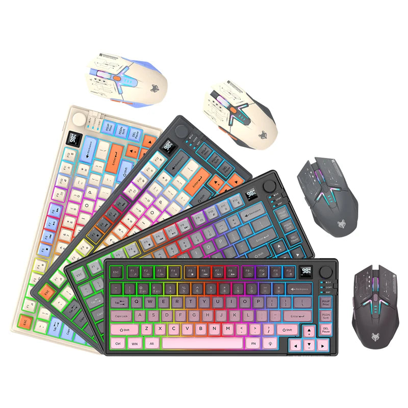 XUNSVFOX K920 Bluetooth Wireless Keyboard Mouse