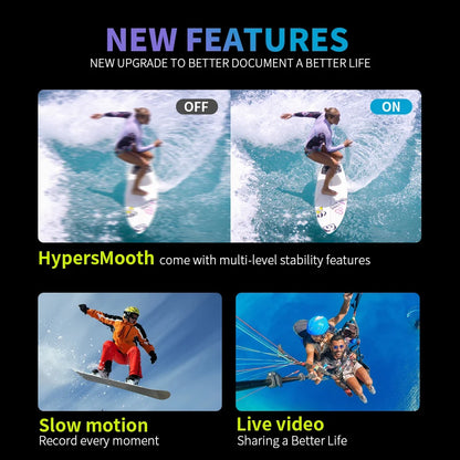 GoPro HERO7 Black Action camera go pro hero 7 black original camera 4k ultra hd photography professional Sports Camera