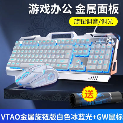 RGB Gamer Keyboard Gaming Keyboard and Mouse Headphone Gamer Kit