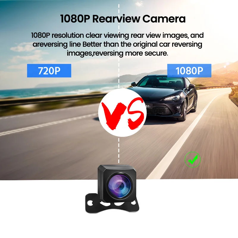 A20P10 Inch 1080P Night vision CarDvr Camera Touch Screen