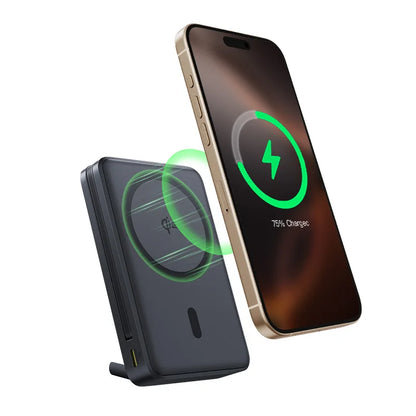 Baseus Qi2 45W Power Bank 10000mah With Kick stand For MagSafe