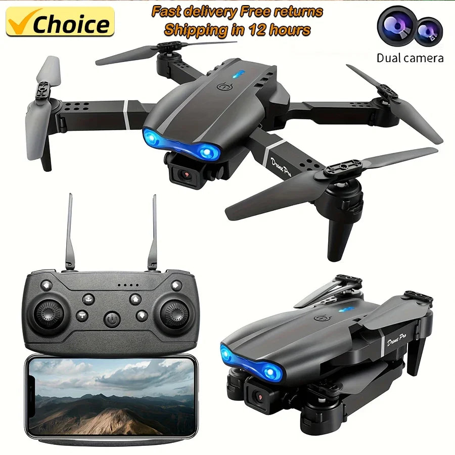2024 E99Pro RC Drone 4K Professinal With 1080P Wide Angle