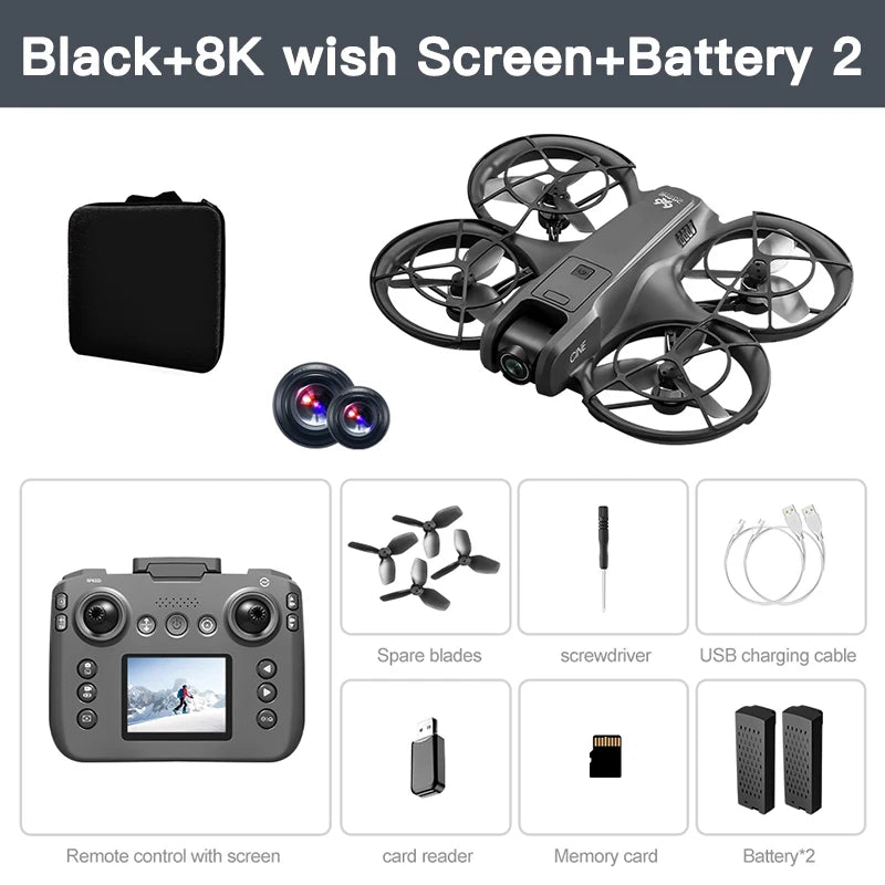 Lenovo V666 Mini Drone 4K Professional Aerial 8k Dual Camera