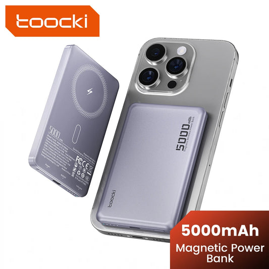 Toocki Magenetic PowerBank 10000mAh 15W Wireless Charging