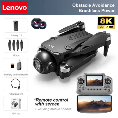 Lenovo D18 Drone 8K Aerial HD Dual-Camera Intelligent Obstacle