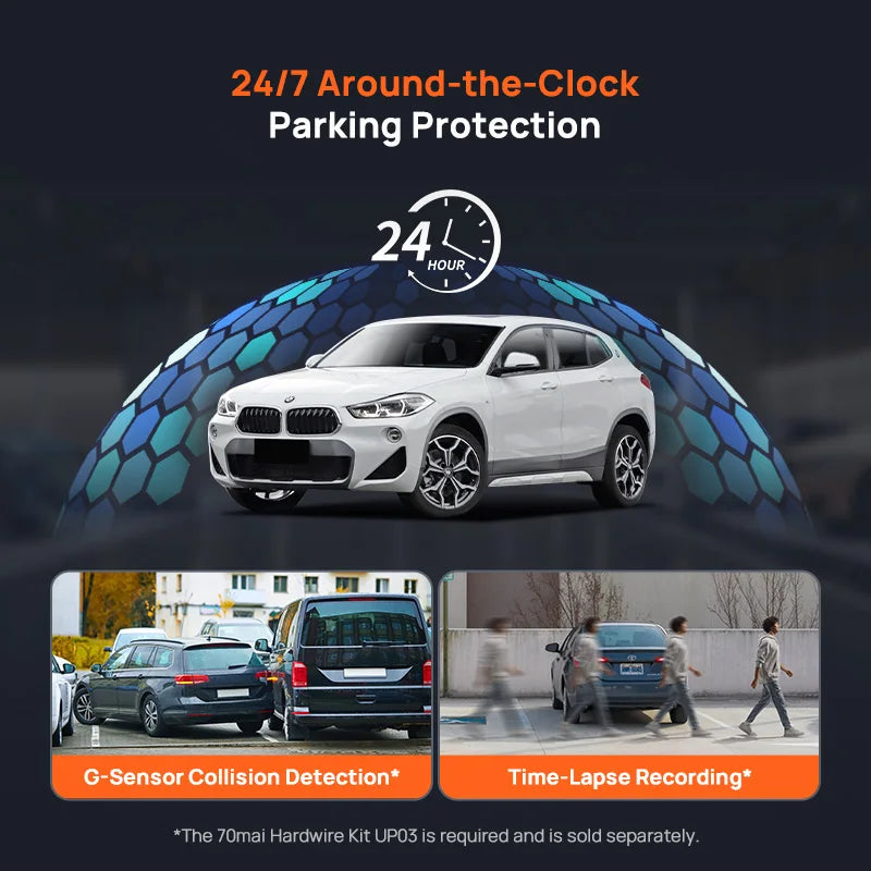 70mai 4K Dash Cam A800SE Upgraded Version of 70mai A800S