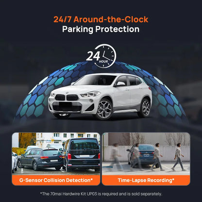 70mai 4K Dash Cam A800SE Upgraded Version of 70mai A800S