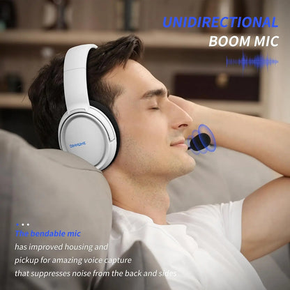 BINNUNE Gaming Headset with Mic for PS4 PS5 Xbox Series