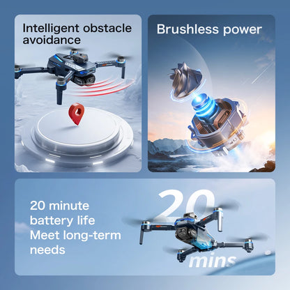 For Genuine GT8 Drone 8K Professional Dual Camera GPS