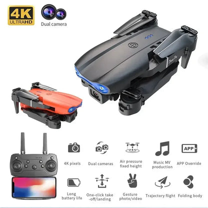 2024 E99Pro RC Drone 4K Professinal With 1080P Wide Angle