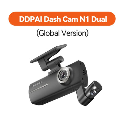 DDPAI Dash Cam  N1 Dual Front & Rear Recording NightVIS