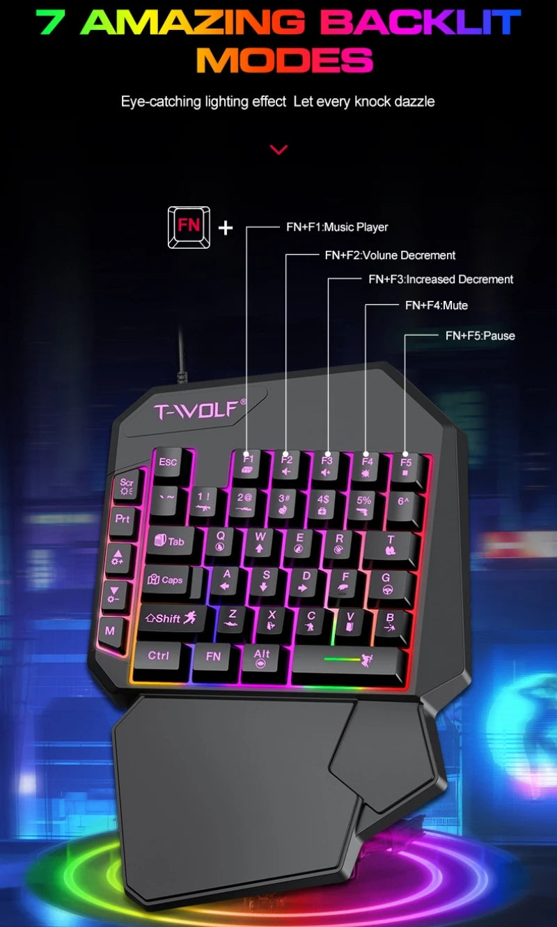 Kit Mobilador Gamer Kit Gaming Keyboard Mouse Mobile Games Converter 3 In 1 Combo