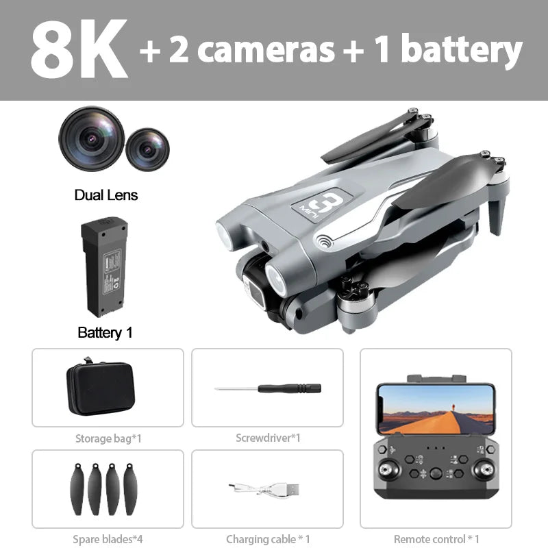 Lenovo Z908 Pro /MAX 4K Drone Professional 8K GPS Drone