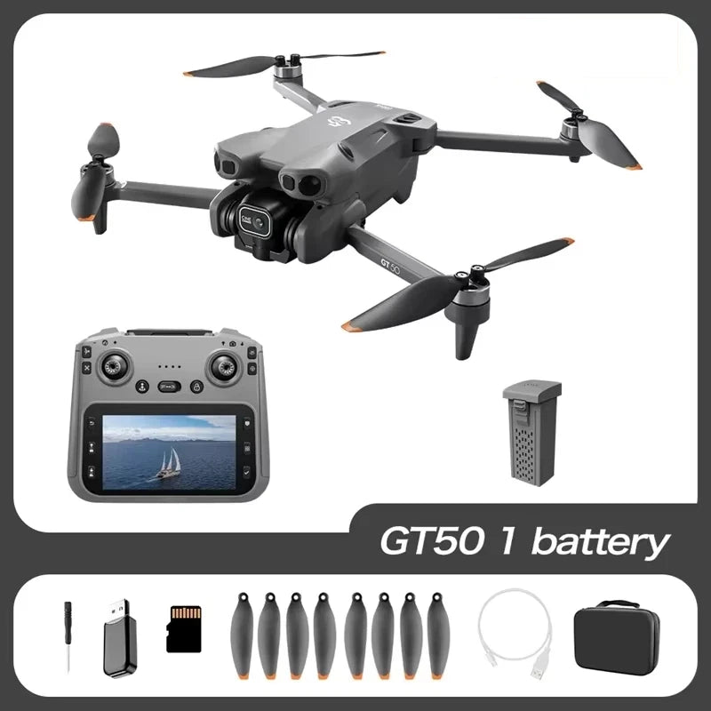 GT50 RC Drone 8K HD Aerial Photography Remote Control Aircraft